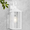 Yolsunes Large Outdoor Wall Lights, 19 Inch White Exterior Light