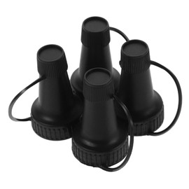 Kisangel 1set Pouring Spout Caps for Plastic Bottles Wine Nozzles for Easy Dispensing Compatible with Various and Accessories for Kitchens and Bars 4pcs