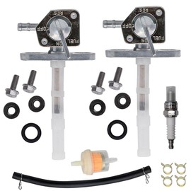 2 Pack JDLLONG 16950-GEL-701 Fuel Valve Petcock For Honda CRF XR 50 70 80 100 150 230 Fuel Shut Off Valve 16950-GCF-671