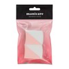 Manicare Cosmetic Wedges, Pack Of 4 Triangle Sponges, Latex Free,