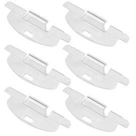 Giokyi 6 Pack 3/4" Curved Hook Cordless Honeycomb Cellular Shades Lift Handles for Hunter Douglas Duette, Applause Shade, ALTA, Comfortex, Turnils