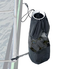Trademark Innovations Boating Accessories, Boat Trash Can, Boat Gifts, Mesh Trash Bag for Boat
