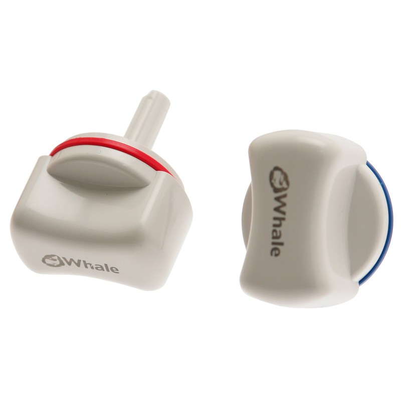 Whale AS5122 Elegance Tap/Shower Upgrade Kit Knob - White