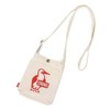 Chums Bag Booby Canvas Mini Shoulder, red