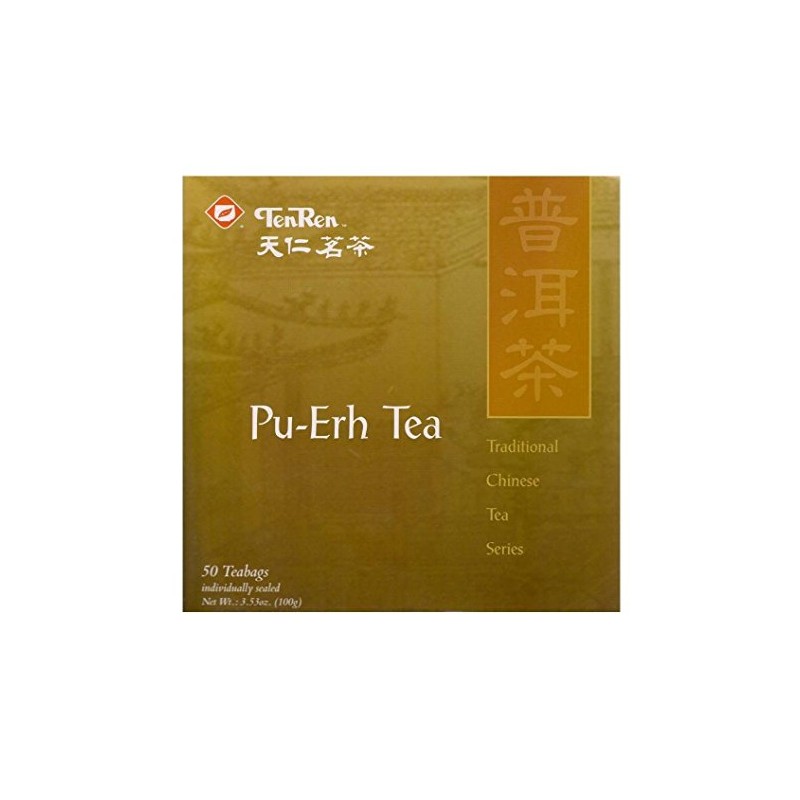Ten Ren Pu-Erh Tea, Taiwan Tea, Tea Bag Collection, 50