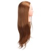Hair Mannequin Head Hairdressing Styling Training Braiding Practice Doll Head