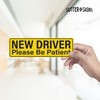 2pcs New Driver Sticker Please Be Patient Decal | Self
