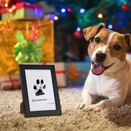 Paw Print Kit for Dogs - Creative Paw Print Kit for Kitten | Dog Paw Print Photo Frame Kit, Pet Memorial Picture Frames, Dog Paw Print Kit Keepsake