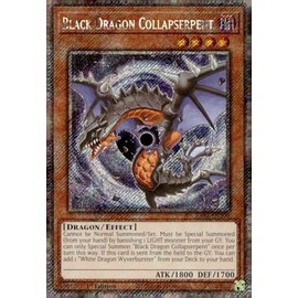 Black Dragon Collapserpent (Platinum Secret Rare) - RA04-EN204 - Platinum Secret Rare - 1st Edition