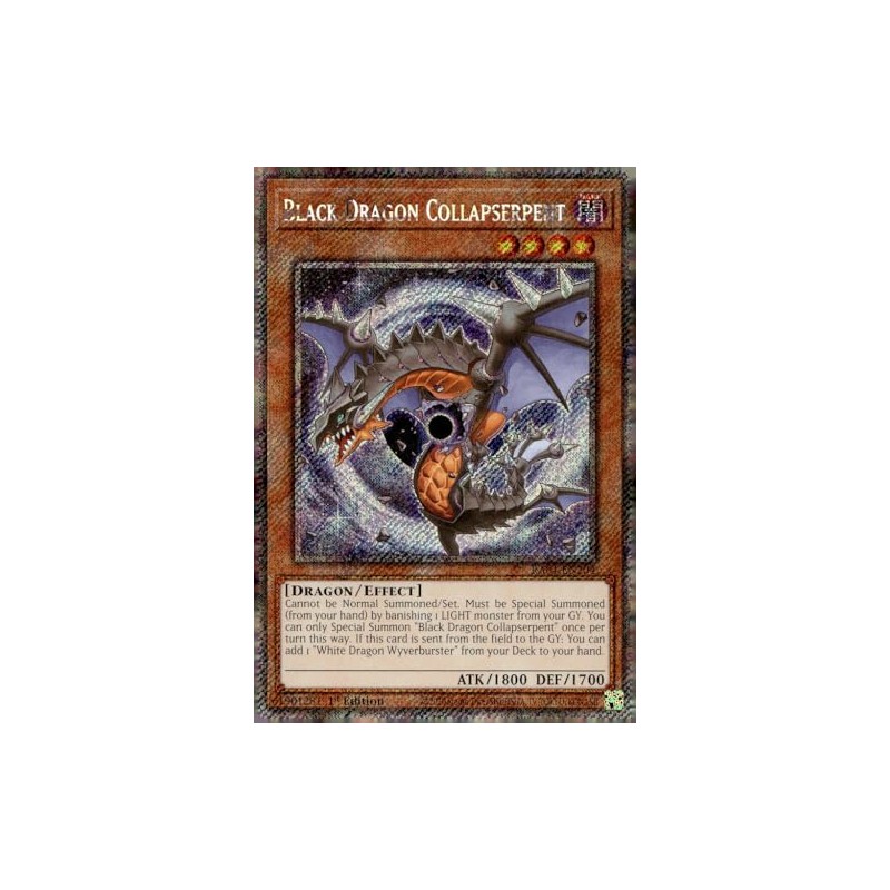 Black Dragon Collapserpent (Platinum Secret Rare) - RA04-EN204 - Platinum