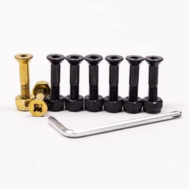 Exodus Combo Skateboard Hardware (Gold/Black)