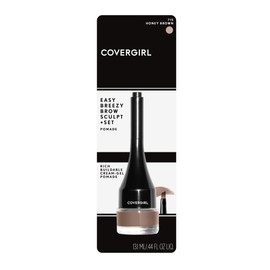 COVERGIRL Easy Breezy Brow Sculpt + Set Pomade, Honey Brown, 0.10 Ounce (Pack of 1)