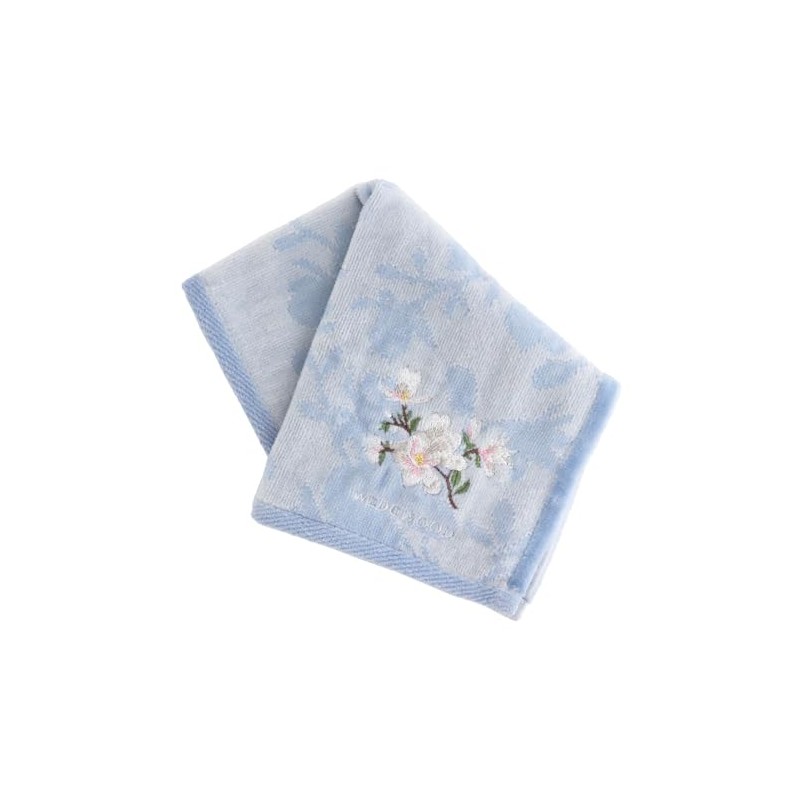 WEDGWOOD 138857-0001-04 Magnolia Towel Handkerchief, 100% Cotton, Women's 11.0 inches