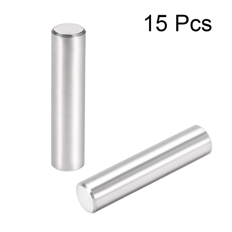 sourcing map 15pcs 8 mm x 35 mm Dowel Pin