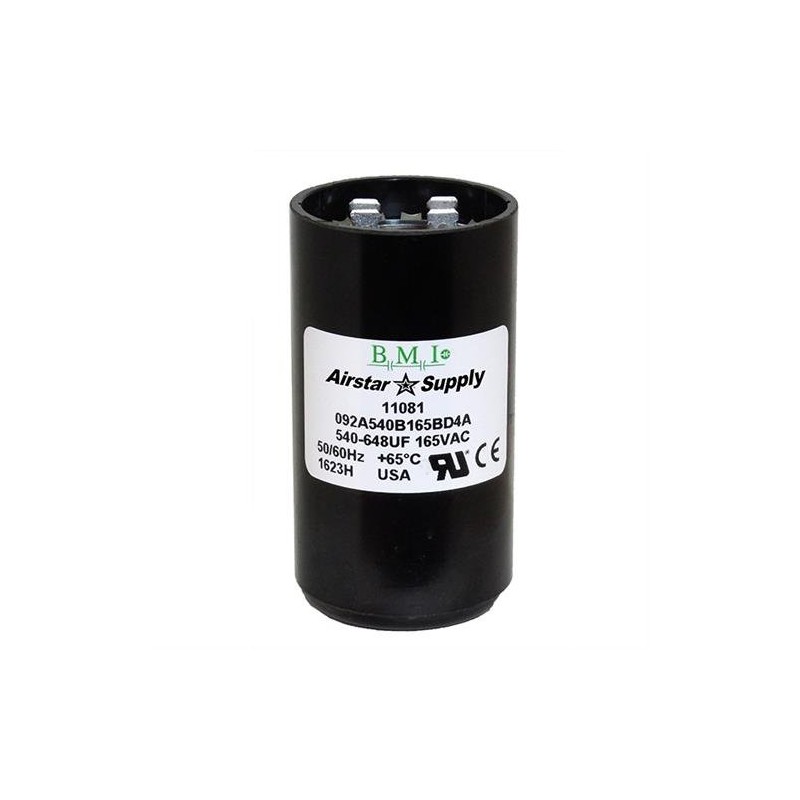540-648 uF x 165 VAC - BMI Start Capacitor #