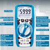 PeakTech 3443 Digital Multimeter with LED Lamp, Waterproof (IP67), 6000