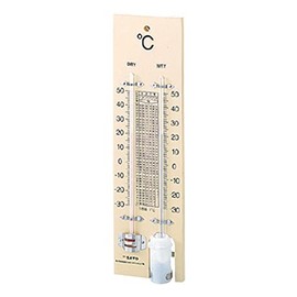 佐藤計量器(SATO) 乾湿計 ガーデニング 木製 ベーシック 取り付けやすい(フック箱)