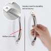 ONEBO 12 Pcs Stainless Steel Drawer Pulls, Cabinet Handles, Door
