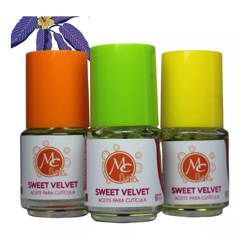 Mc Nails Sweet Velvet Aceite Para Cutícula 15ml Para Uñas