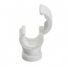 20 x fiXte Single Pipe Clips with Quick Lock Fastening