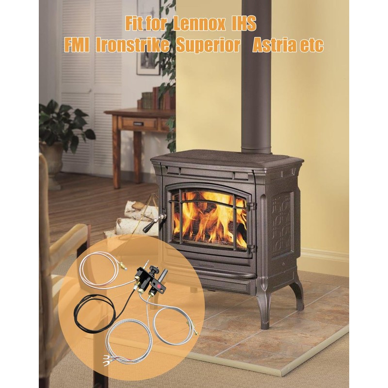 OCHIKI Gas Fireplace Pilot Assembly Fit for Lennox Elite Merit
