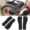 Tefola 1Pair Bicicleta Antideslizante Manillar Grips Ciclismo Mango Cubierta Grip(Black)