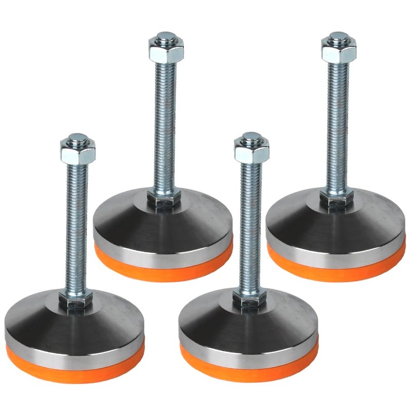 MROUDELUO Heavy Duty Leveling feet,Leg Leveler 3.14" Dia Base,Adjustable Leveling