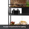 Reptiles Terrarium Stackers,36" L x 18" W Space Saving Stacker