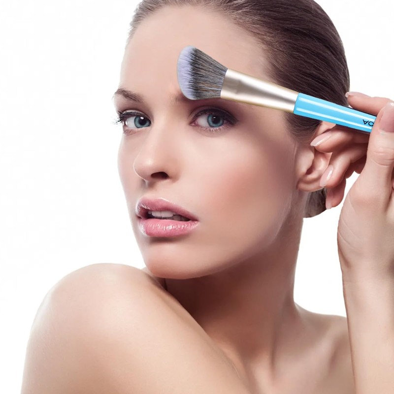ACOSBRUOP Angled Blush Brush, Face Makeup brushes, beauty tool, for