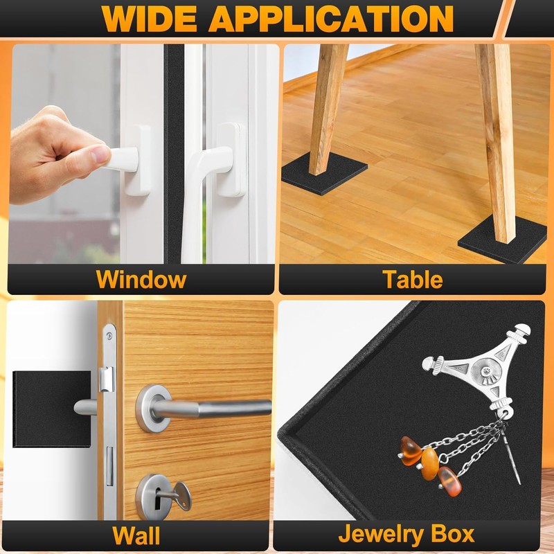 MYFAMIREA 22 PCS Adhesive Foam Padding Sheets Closed Cell Self