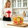 Glass Simmer Pot for Stove Top, Clear Glass Cooking Pot