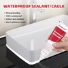 Globalcom Advanced Silicone Caulk for Kitchen & Bathroom - 100%
