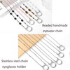 Glasses Holder Chain Loop Eyeglasses Necklace Ring for Women Reading