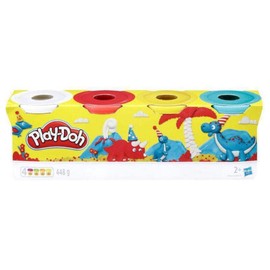 Play-Doh Play Doh Classic Colours 4 Pack Assorted Modeling Compound Cans for Kids