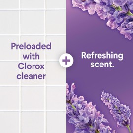 Clorox Scentiva ToiletWand Refills, Lavender and Jasmine, 10 Count