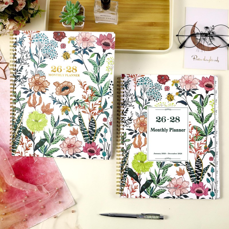 2026-2028 Monthly Planner/Calendar - 3 Year Monthly Planner 2026-2028, Jan.