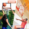 Y8HM 2Pcs Heavy Duty Basketball Net Replacement Fits Standard 12
