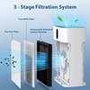 CHIVALZ 4 Pack HY4866 True HEPA Replacement Filters Compatible with