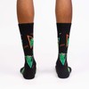 Sock It To Me, Men's Crew Dinosaur Socks, Jurassic Party