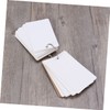 FUNOMOCYA Pages White Index Cards Binder Kraft Study Cards Memo