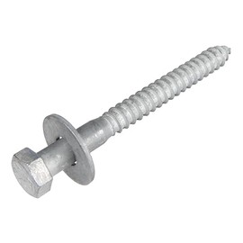 1/2 x 5 (25 Pack) Lag Screw Kit, 25 Screws and 25 washers, Hot Dip Galvanized, Meets ASME B18.2.1 Industrial/Commercial Grade by Makers Bolt