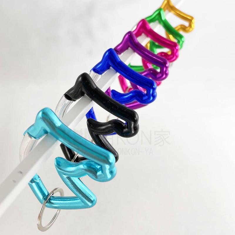 KON Carabiner Horse Shaped Cute Keychain Hook Aluminum Multi-functional Carabiner