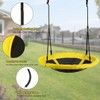 Costzon 40'' Saucer Tree Swing, Round Flying Nest Tree Swing