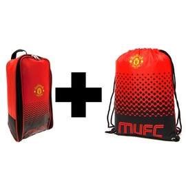 Manchester United Gym Bag and Boot Bag Combo Gift Set