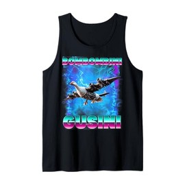 Bombombini Gusini Italian Brainrot Memes Internet Meme Goose Tank Top
