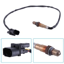Lambda Sensor Control Probe Before Cat Compatible with Polo 6V2 6N2 9N Seat Ibiza 3 Fabia 1.0 1.4 1.6 Lambda Sensor Oxygen Sensor Oxygen Sensor Lambda Sensor Control Probe 0258007353, 750 mm
