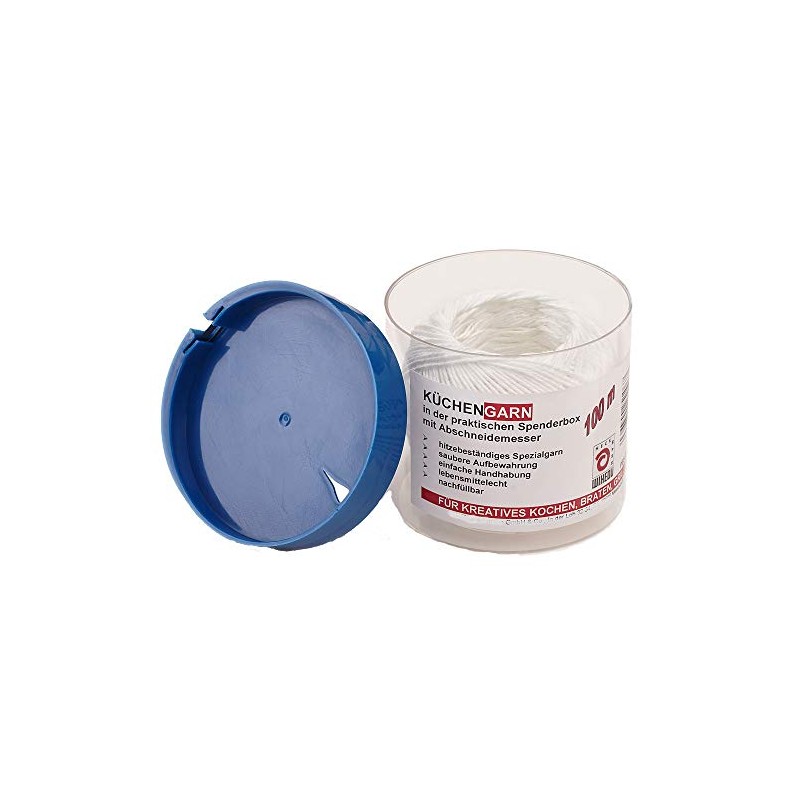 Kitchen Yarn with Cutters Cord Twine in Dispenser Box