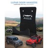 Lupar Storage Door Hangers Compatible with 1956-2024 Jeep Wrangler, Wall-Mounted