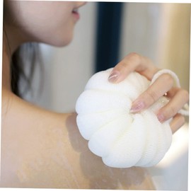 Mobestech 6pcs Exfoliating Bath Scrubber Gentle Shower Sponge for Skin Care Petal-shaped Loofahs for Daily Use Bathroom Kitchen