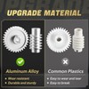 Upgrade Aluminum Alloy Drive and Worm Gear Kit Compatible with
